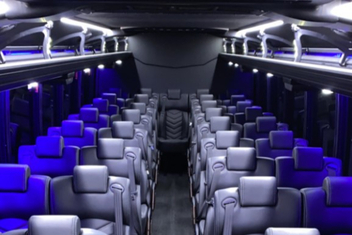 Colton Charter Bus Interior