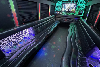 Colton Limo Bus Interior
