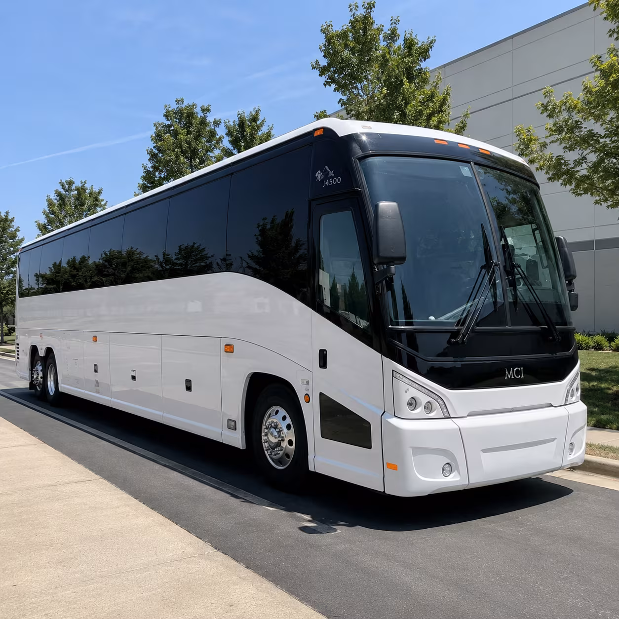 charter bus shuttles between colton and march air reserve base