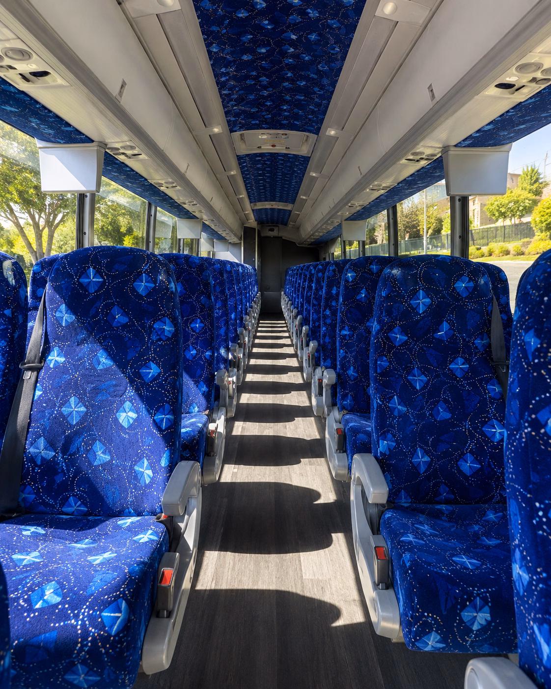 colton charter bus interior